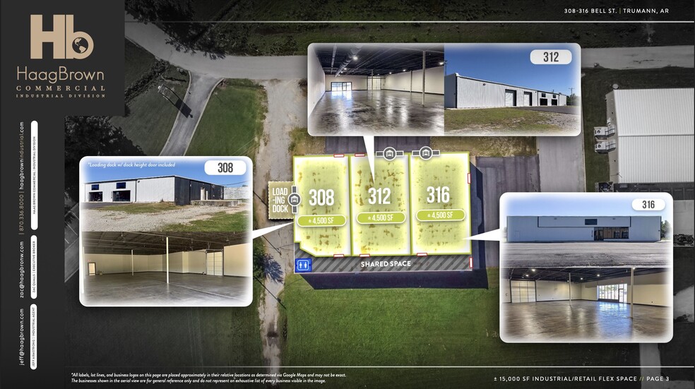 308-316 Bell St, Trumann, AR for lease - Building Photo - Image 3 of 6