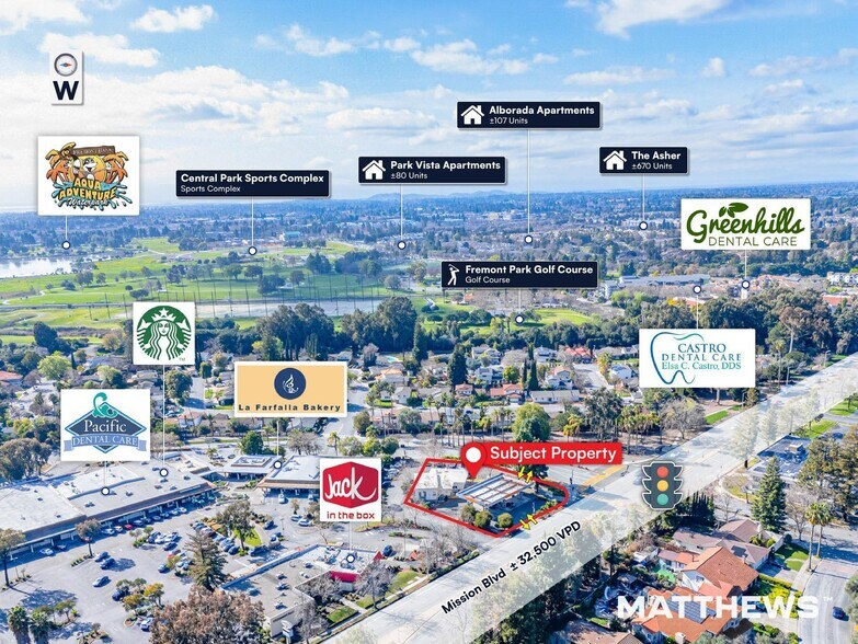 39925 Mission Blvd, Fremont, CA à vendre - Photo du bâtiment - Image 3 de 4