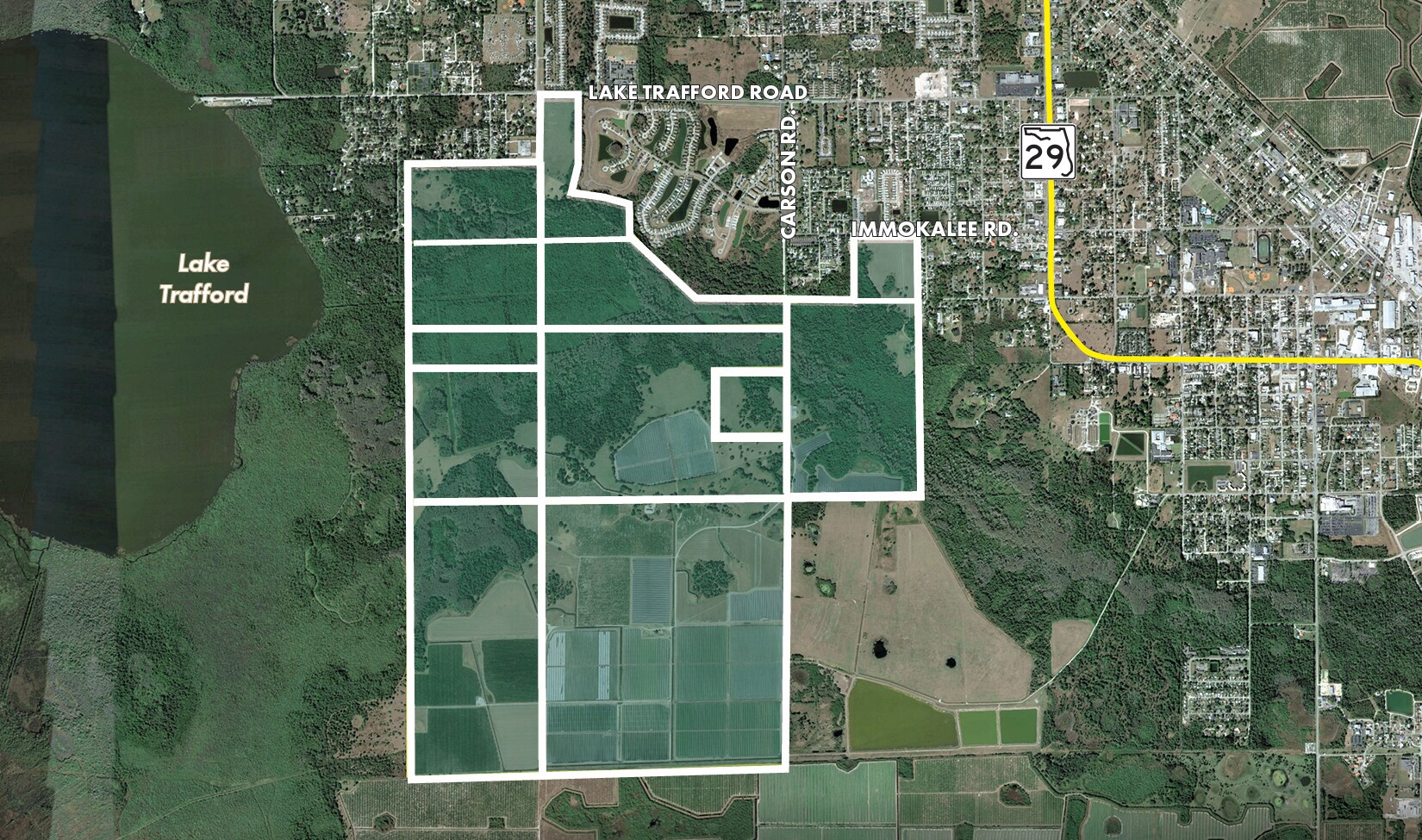 2903 Lake Trafford Rd, Immokalee, FL for sale Aerial- Image 1 of 1