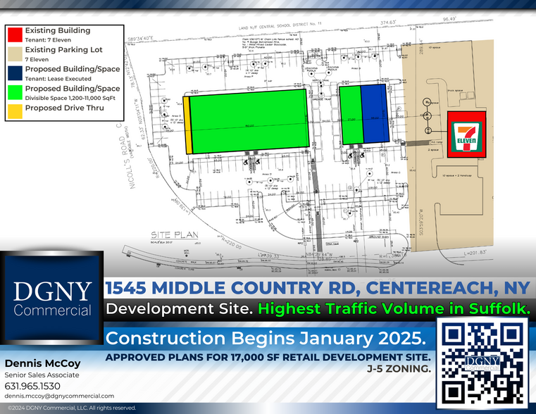 1545 Middle Country Rd, Centereach, NY for lease - Building Photo - Image 1 of 9