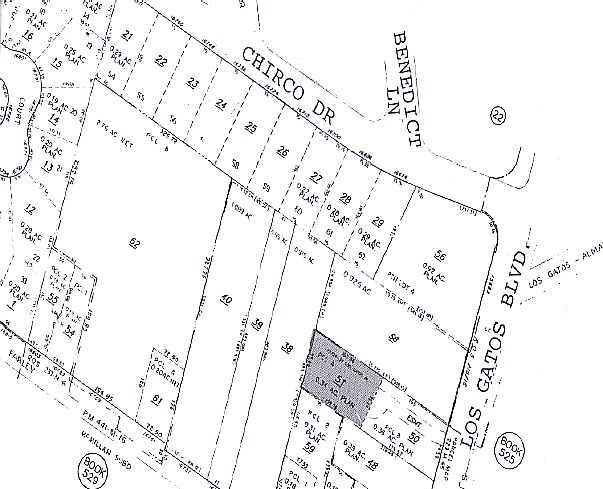 15729 Los Gatos Blvd, Los Gatos, CA à louer - Plan cadastral - Image 3 de 12