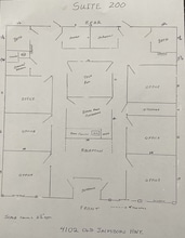 4102 Old Jacksboro Hwy, Wichita Falls, TX à louer Plan d’étage- Image 1 de 1
