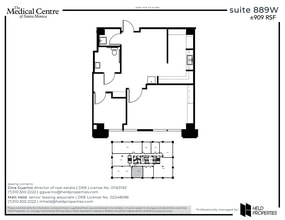 2001 Santa Monica Blvd, Santa Monica, CA for lease Floor Plan- Image 1 of 2