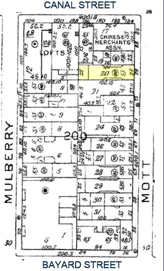 79 Mott St, New York, NY à vendre - Plan cadastral - Image 3 de 7