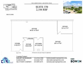 1301 S Bowen Rd, Arlington, TX for lease Floor Plan- Image 2 of 5