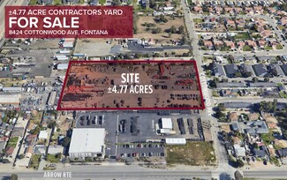 Plus de détails pour 8424 Cottonwood Ave, Fontana, CA - Terrain à louer