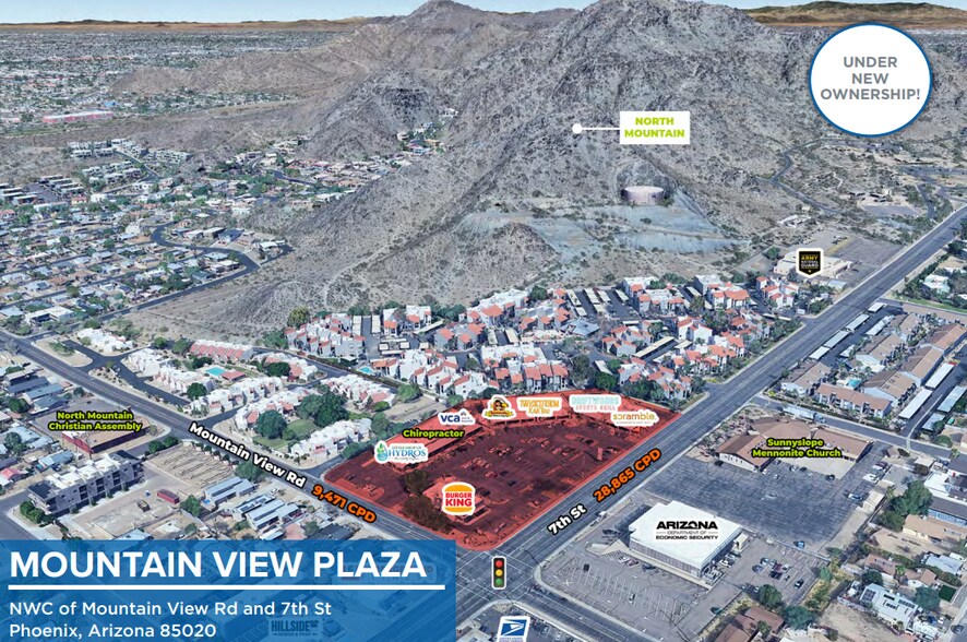 9812-9832 N 7th St, Phoenix, AZ à louer - Photo du bâtiment - Image 1 de 12