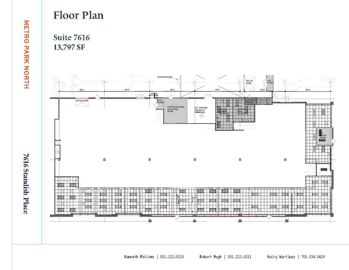 7529 Standish Pl, Rockville, MD à louer Plan d’étage- Image 1 de 2