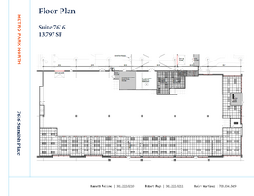 7529 Standish Pl, Rockville, MD à louer Plan d’étage- Image 1 de 2