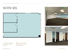 299 N Euclid Ave, Pasadena, CA for lease Floor Plan- Image 1 of 3