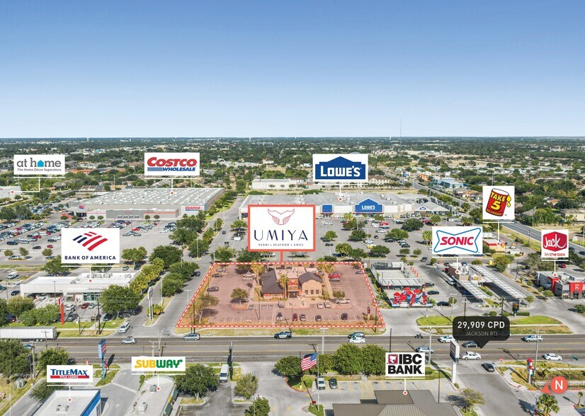 601 S Jackson Rd, Pharr, TX à vendre - Photo du bâtiment - Image 3 de 6