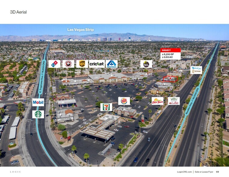 5446 Boulder Hwy, Las Vegas, NV à vendre - Photo du bâtiment - Image 2 de 20