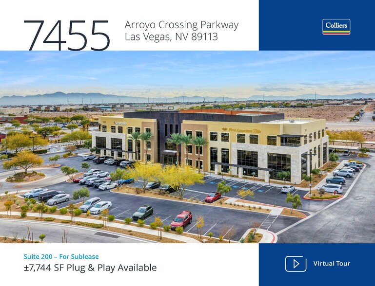 7455 Arroyo Crossing Pky, Las Vegas, NV for lease - Building Photo - Image 1 of 4