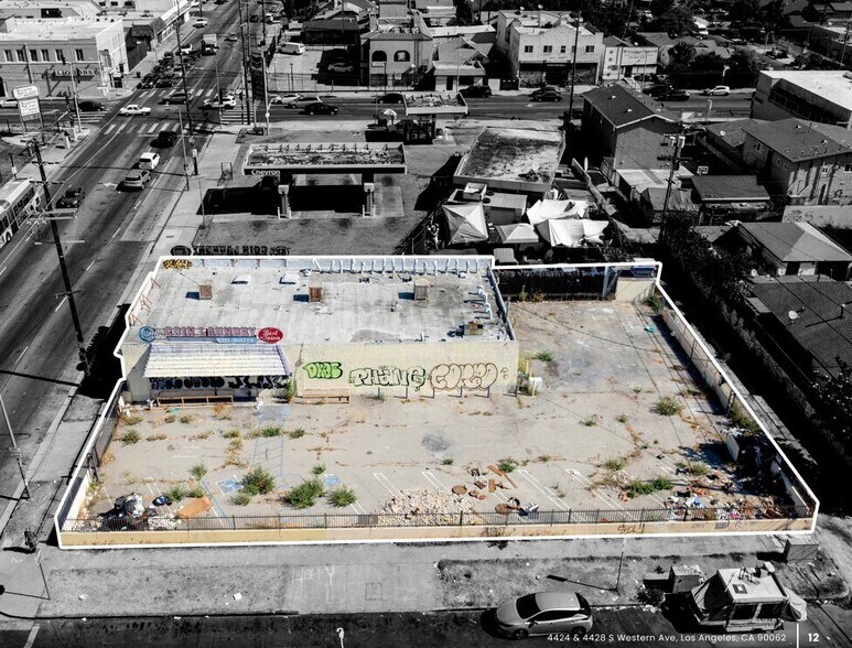 4424-4428 S Western Ave, Los Angeles, CA à vendre - Photo du bâtiment - Image 3 de 15