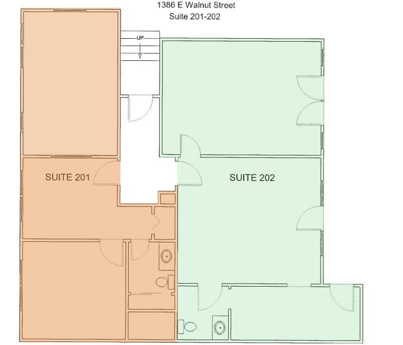 179-191 N Hill Ave, Pasadena, CA for lease Floor Plan- Image 1 of 1