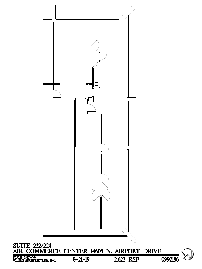 14605 N Airport Dr, Scottsdale, AZ à louer Plan d’étage- Image 1 de 1