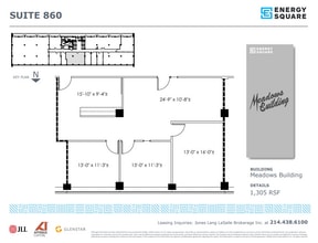 6688 N Central Expy, Dallas, TX à louer Plan d’étage- Image 1 de 1