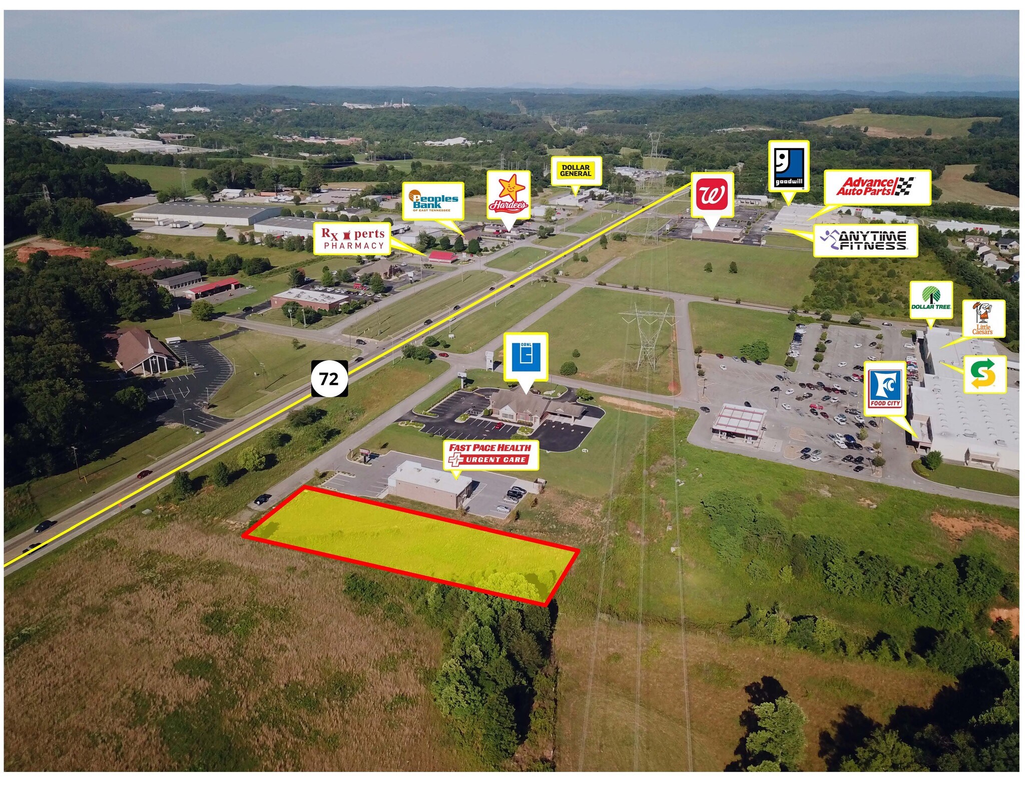 TN-72, Loudon, TN for sale Aerial- Image 1 of 4