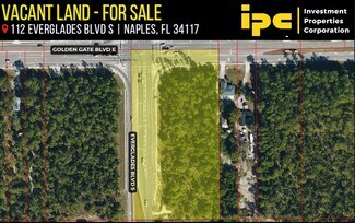 Plus de détails pour 112 Everglades S blvd, Naples, FL - Terrain à vendre