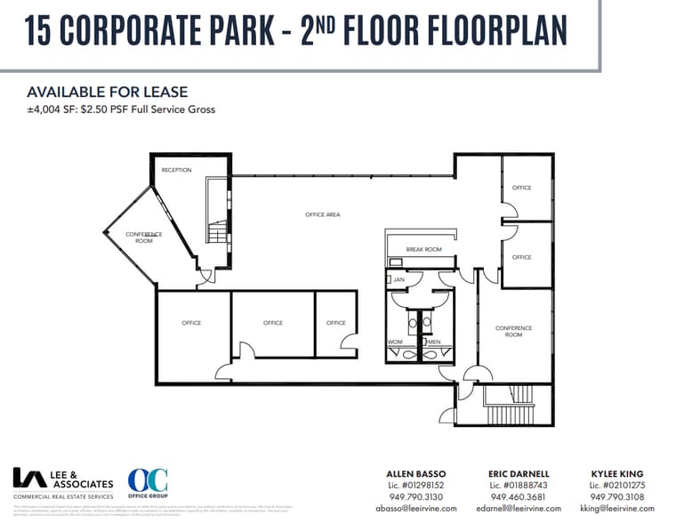 15 Corporate Park, Irvine, CA à vendre - Plan d’étage - Image 3 de 11