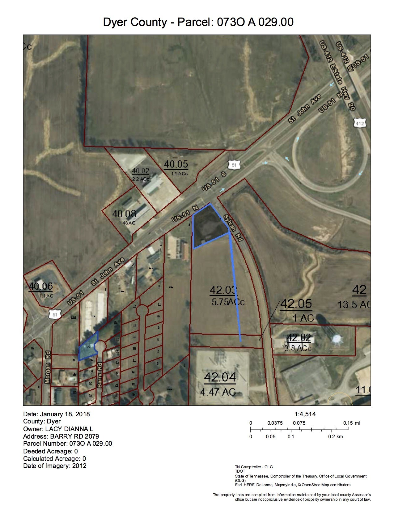 2290 Saint John Ave, Dyersburg, TN à vendre Autre- Image 1 de 2