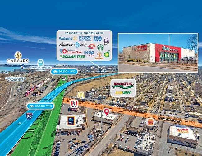 More details for 4000 E 106th St, Chicago, IL - Retail for Sale