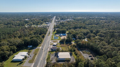 1699 N Temple Ave, Starke, FL - aerial  map view