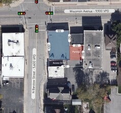 149 Wisconsin Ave, Waukesha, WI - Aérien  Vue de la carte