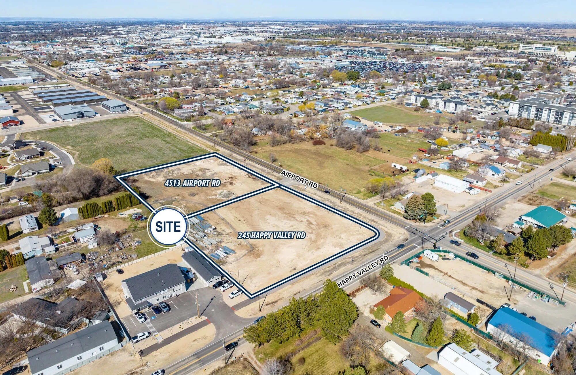 245 N Happy Valley Rd, Nampa, ID à louer Aérien- Image 1 de 6