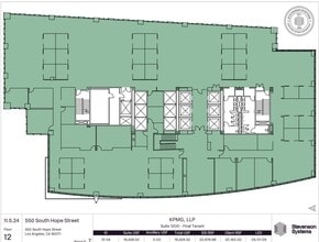 550 S Hope St, Los Angeles, CA à louer Plan d’étage- Image 1 de 1