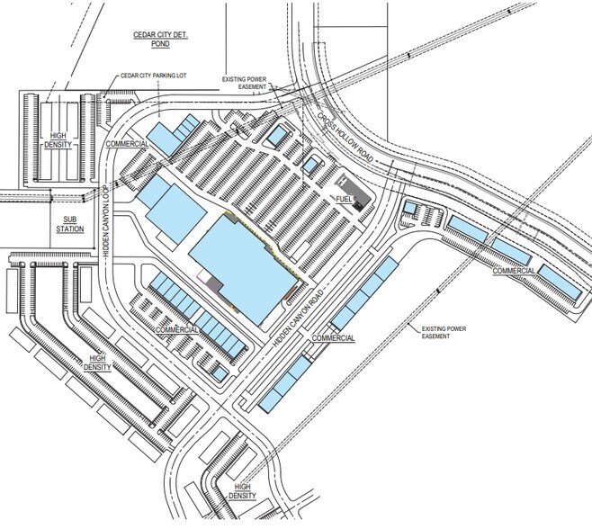 SWC Cross Hollow rd, Cedar City, UT for lease - Site Plan - Image 2 of 3