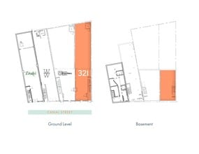 321 Canal St, New York, NY for lease Floor Plan- Image 1 of 3