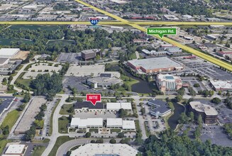 4045-4113 Vincennes Rd, Indianapolis, IN - AERIAL  map view