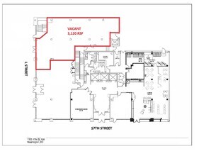 1100 17th St NW, Washington, DC for lease Floor Plan- Image 1 of 1