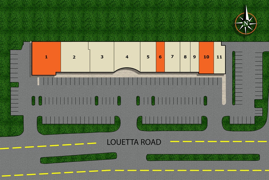 11550 Louetta Rd, Houston, TX for lease - Site Plan - Image 2 of 2