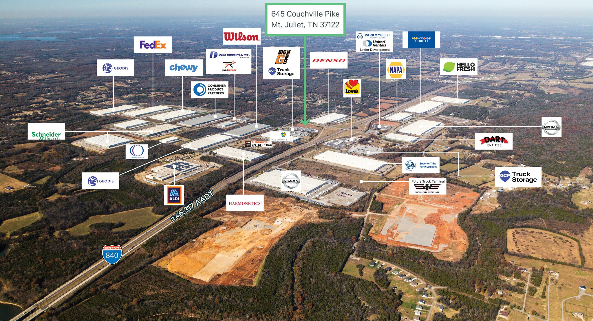 645 Couchville Pike, Mount Juliet, TN à vendre Photo principale- Image 1 de 4