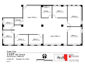 1107 9th St, Sacramento, CA à louer Plan d  tage- Image 1 de 1