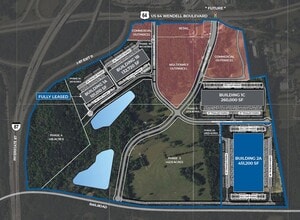 101 US 64 Hwy, Knightdale, NC for lease Site Plan- Image 2 of 3