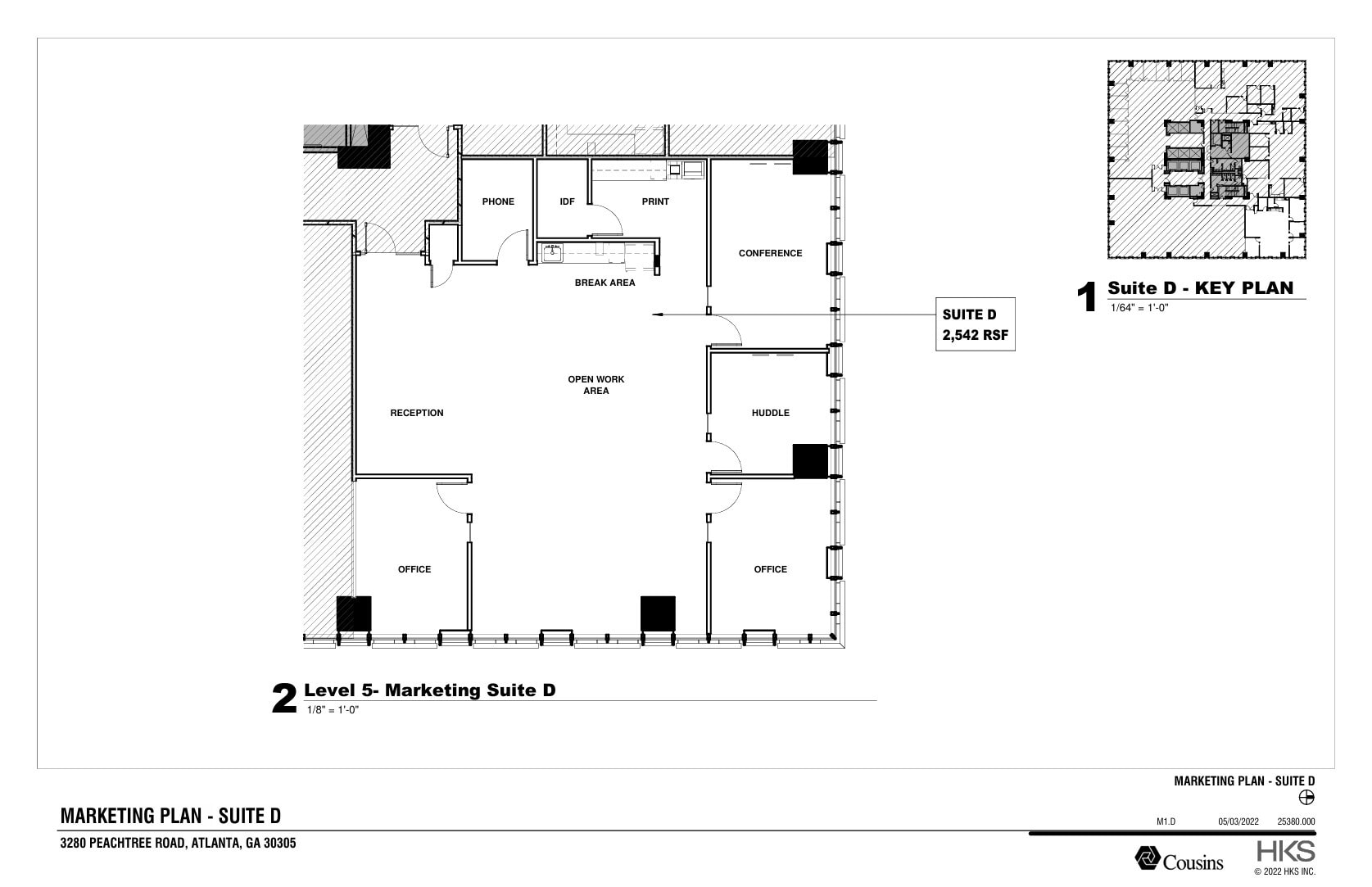 3280 Peachtree Rd, Atlanta, GA à louer Plan d’étage- Image 1 de 1