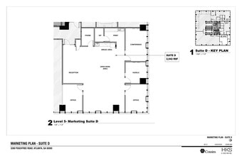 3280 Peachtree Rd, Atlanta, GA for lease Floor Plan- Image 2 of 2
