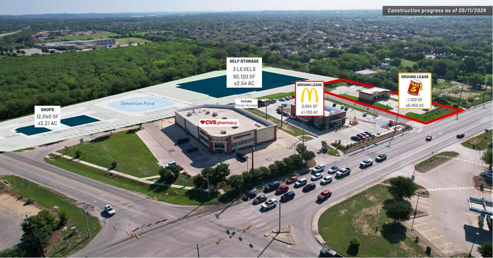 11395 Shaenfield Rd, San Antonio, TX à vendre - Photo du bâtiment - Image 2 de 5