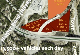 Plus de détails pour Town Creek at Holdsworth, Kerrville, TX - Terrain à vendre