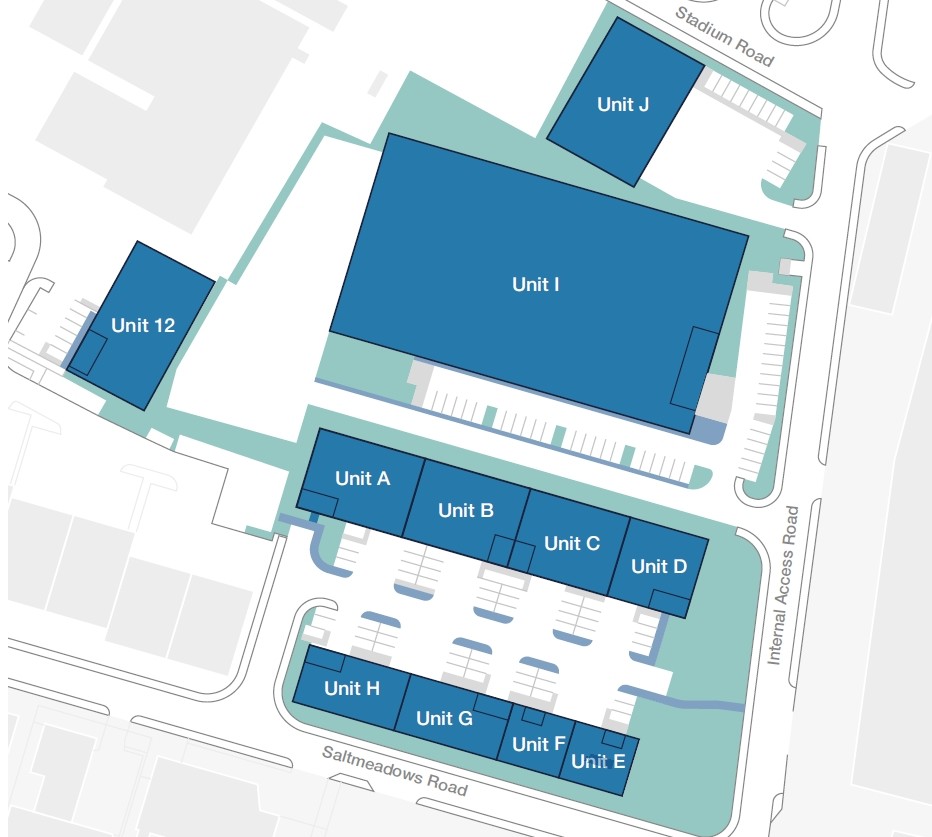 Saltmeadows Rd, Gateshead for lease Site Plan- Image 1 of 1