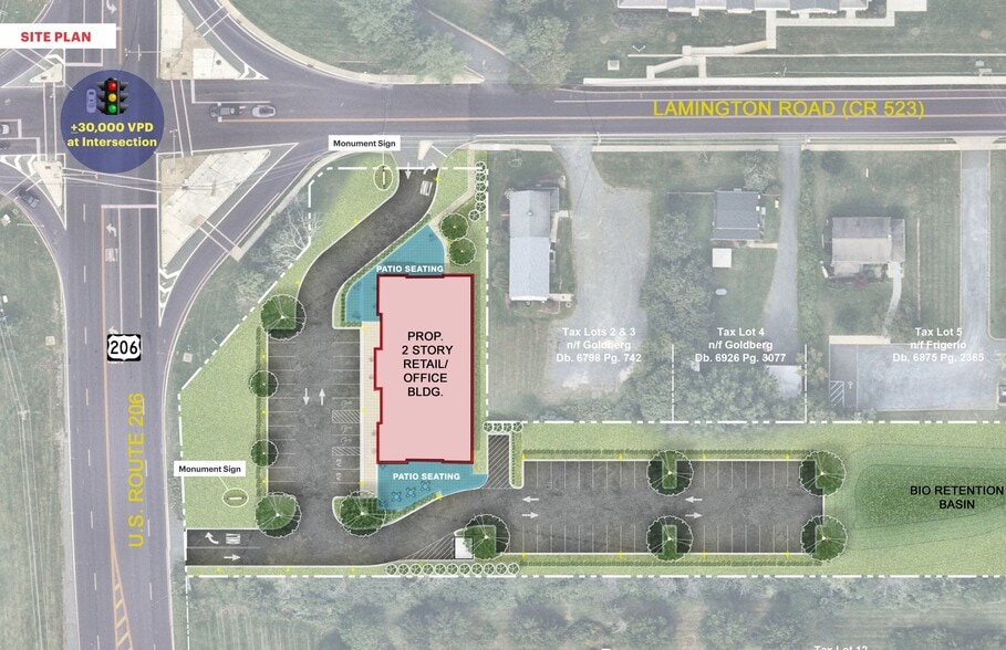 2390 Lamington Rd, Bedminster, NJ for lease - Site Plan - Image 2 of 6