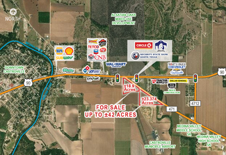 Plus de détails pour Hwy 90 & FM 471 Hwy, Castroville, TX - Terrain à vendre