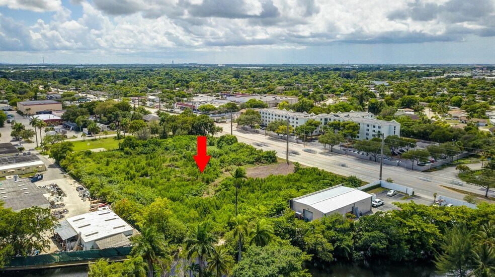 2100 NW 9 Ave Powerline Road, Fort Lauderdale, FL à vendre - Aérien - Image 3 de 4