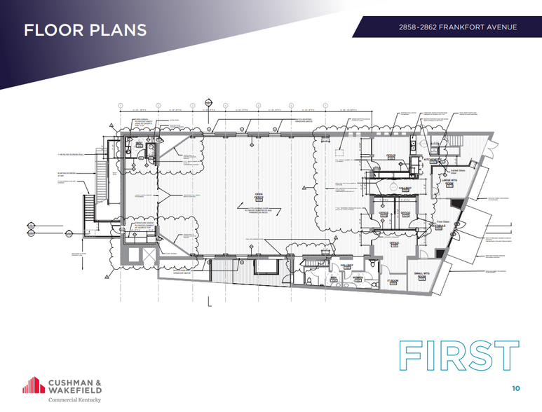 2858-2862 Frankfort Ave, Louisville, KY à vendre - Plan d  tage - Image 2 de 3