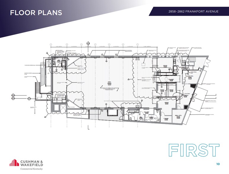 2858-2862 Frankfort Ave, Louisville, KY à vendre - Plan d’étage - Image 2 de 3