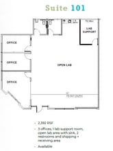 6185 Cornerstone Ct E, San Diego, CA for lease Floor Plan- Image 1 of 1