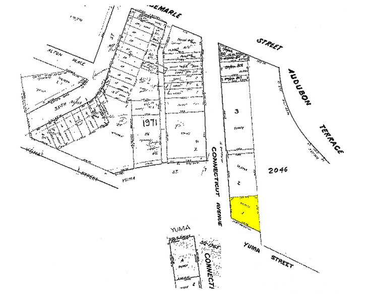 4401 Connecticut Ave NW, Washington, DC à louer - Plan cadastral - Image 2 de 7